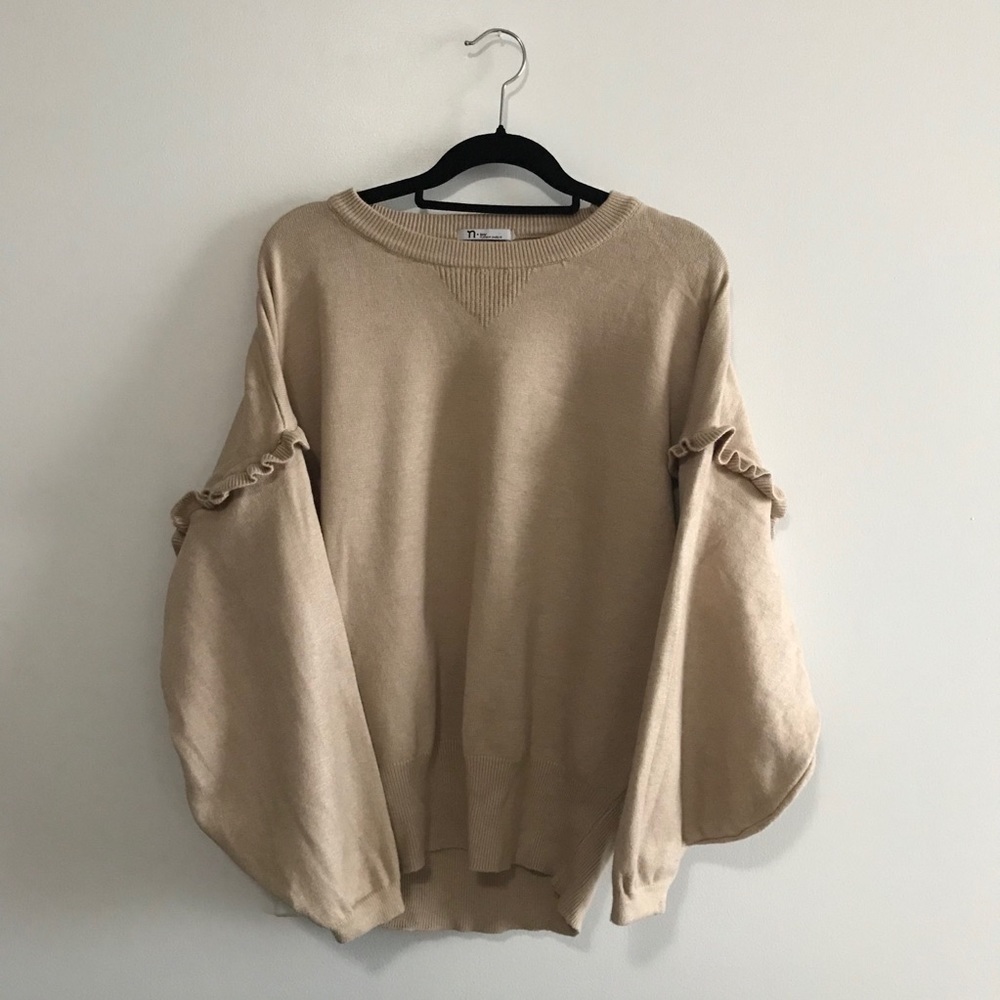 Dolman sleeve sweater